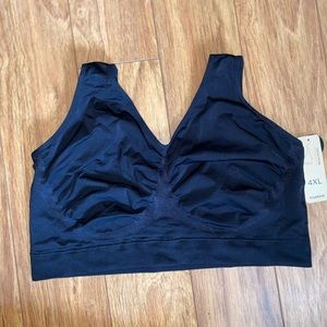 TrueKind everyday throw on wireless bralette 4X NWT